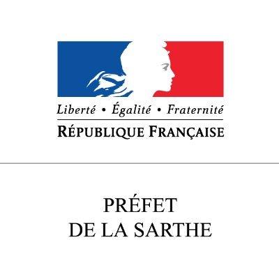 Logo pref sarthe